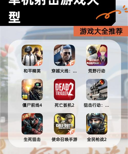 前十经典射击游戏排名榜