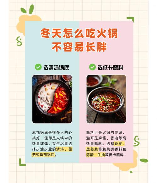 如何吃火锅不长胖热量测评低卡攻略!