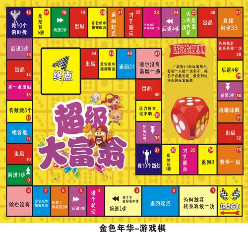 大富翁游戏棋盘怎么玩