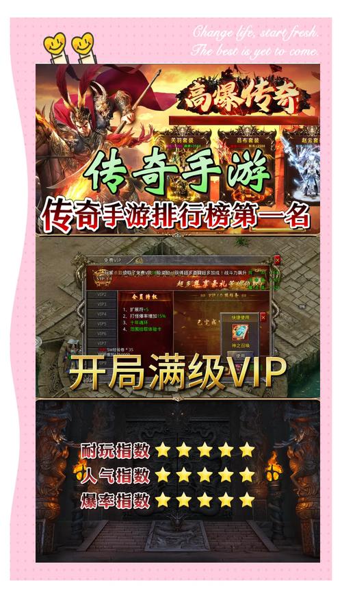 传奇手游哪个好?推荐一款耐玩的。