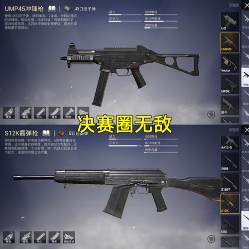 绝地求生中哪些枪威力更大